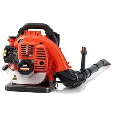 Backpack Leaf Blower Gas Powered – Commercial 52cc 2-Stroke Engine, 200 MPH & 