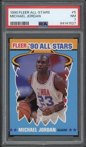 Jordan 1990 Fleer Jordan #5