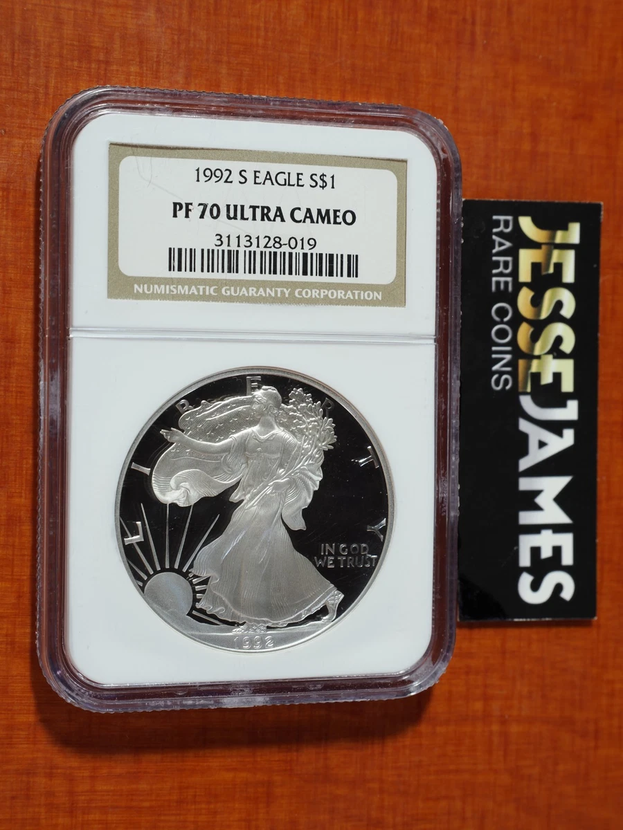 25+ American Eagle Proof 1992 Silver Bullion Coins for sale