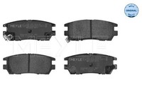 Bremsbelagsatz Scheibenbremse Hinterachse FüR Mitsubishi Pajero I Canvas Top Ii