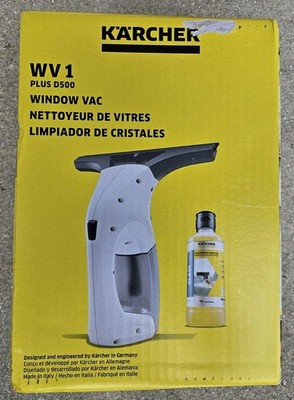 Karcher WV 1 Plus D500 Window Vacuum Squeegee for Shower Mirror Countertop 