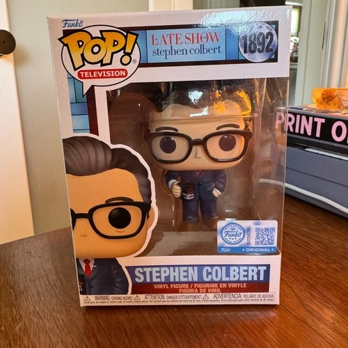 Funko POP!: Television #1892 “Stephen Colbert” Vinyl Figure 2025 Web Exclusive