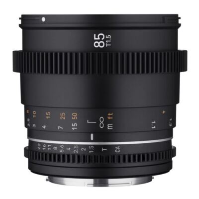 SAMYANG 85mm T1.5 VDSLR AS IF UMC II フジフイルムX用 フルサイズ対応