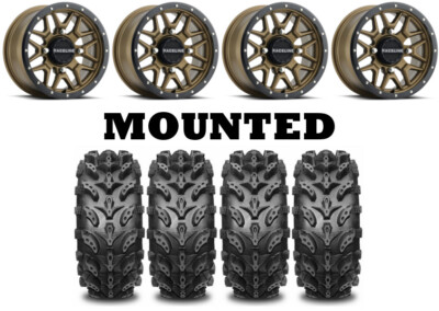 Kit 4 Interco Swamp Lite 28x9-14/28x11-14 on Raceline Krank Bronze Narrow HP1K