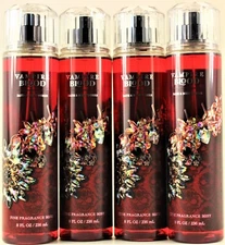 QTY 4 - Bath & Body Works VAMPIRE BLOOD Fine Fragrance Body Mist Spray 8Oz