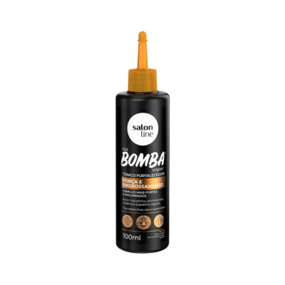Salon Line SOS Bomba Forca e Engrossamento Tonico Fortalecedor 100Ml (3.38FlOz)