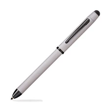 Cross Tech 3+ Multi Functional Pen in Brushed Chrome with PVD Trim NEW
