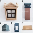 PLAYMOBIL VINTAGE 5300 VICTORIAN MANSION DORMER ROOF COVER CHIMNEY-NOTE-CHOICE