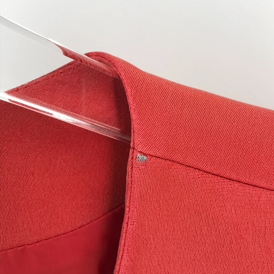 Chaqueta Blazer Jones New York Mujer 10 Naranja Seda Manga Larga Bolsillos Forrados JNY Foto 4 de 4