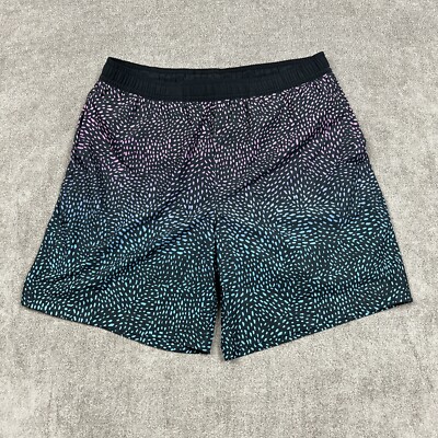 Chubbies Shorts Mens Medium 7'' Abstract Active Hybrid Train Gym Workout Running