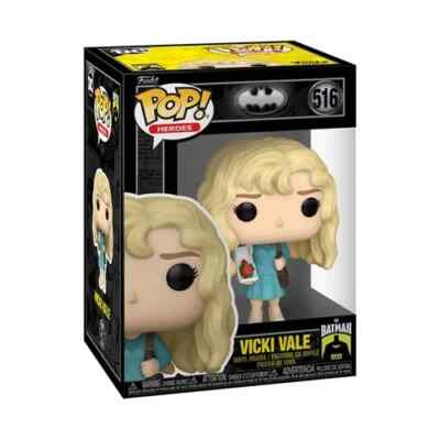 Funko POP Heroes Batman 85th Anniversary - Vicki Vale Figure #516 + Protector