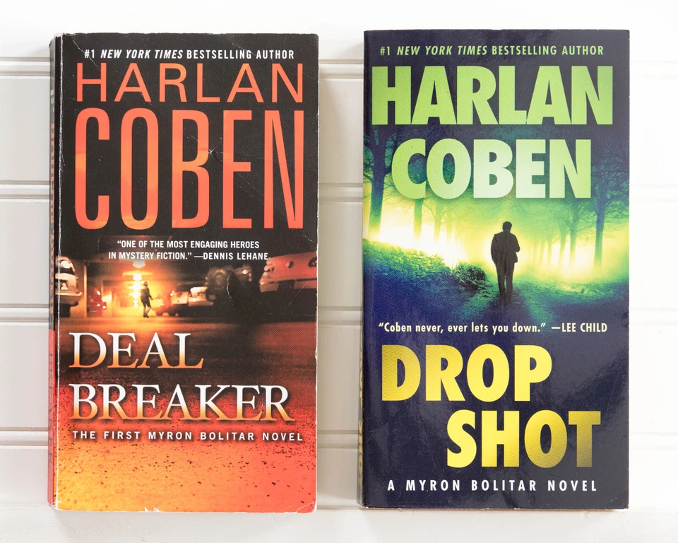 Harlan Coben MYRON BOLITAR Complete Series Lot of 12 (#1-12) Set Paperback Books Foto 2 de 4