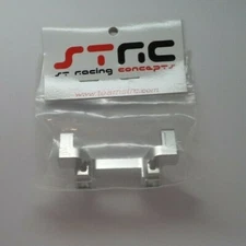 STRC Part ST8237RS Silver Alumimun Heavy Duty Rear Bumper Mount Traxxas TRX-4