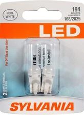SYLVANIA - 194 T10 W5W LED White Mini Bulb - Bright LED Bulb, Ideal for Interior