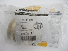 Mueller Streamline PF 11427 , 2" Copper Press x 2" FNPT Union
