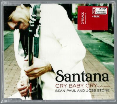 Santana - Cry Baby Cry (2-Track)  *** OVP *** in Folie ***