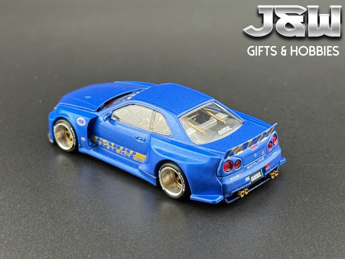 Kaido House x Mini GT Nissan GT-R R34 Kaido Works V2 Aero
