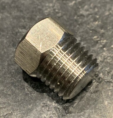 1/4 Zoll NPTF Solid Plug – Hochwertiger Hydraulik-Stopfen Aus Baustahl, Für JIC, SAE, BSP, NPTF & Co., Korrosionsbeständig, Vielseitig Für Industrie & Maschinenbau
