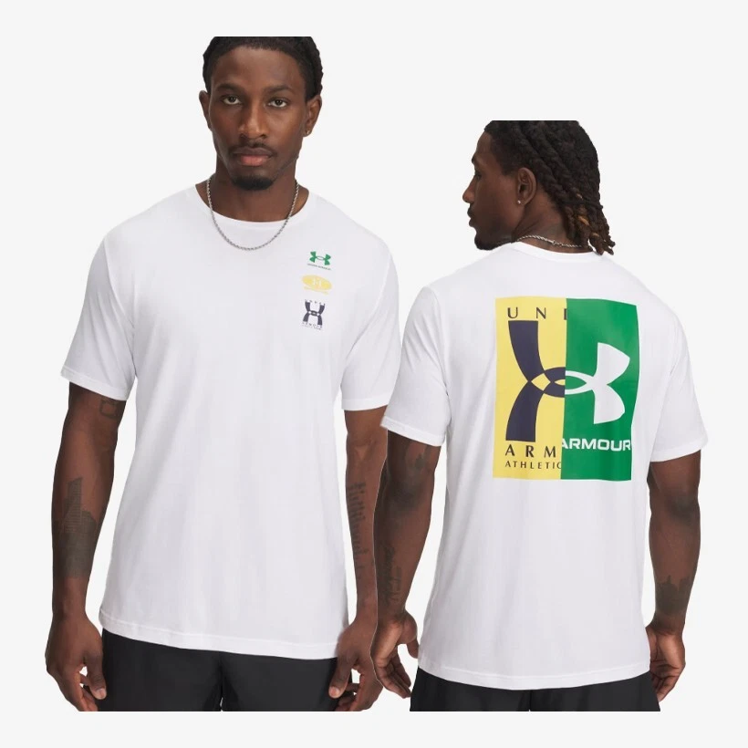 T-Shirt Under Armour Homme 60/40S Evo Logo Ss 1390165 100 - Photo 1/1