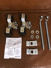 Cannonball Style Delrin Trolley Roller Barn Door Track Tracking Round Sliding