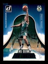2017 Panini Donruss All Clear for Takeoff Press Proof Blue /125 Malcolm Brogdon 