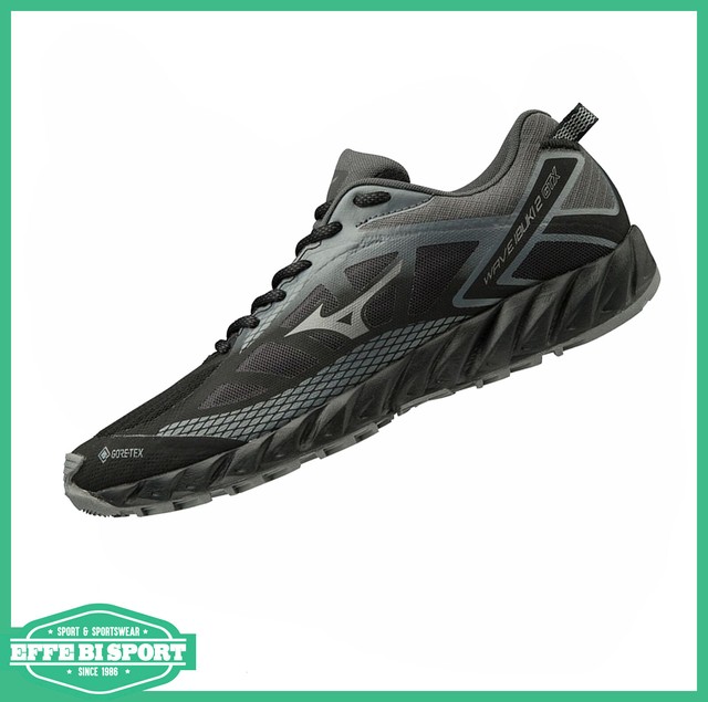 Mizuno Wave IBUKI 2 GTX Scarpe da Trail Running Uomo Nero  (blk/qshade/shadow 3 | Acquisti Online su eBay