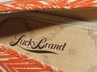 Lucky Brand Tomlinn Espadrille Wedge Low Heel Orange Sz  8 Fantastic  — photo 8