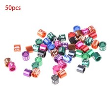 Poultry Leg Bands Tags Clip on Bird Leg Rings for Coturnix Quail Chicken