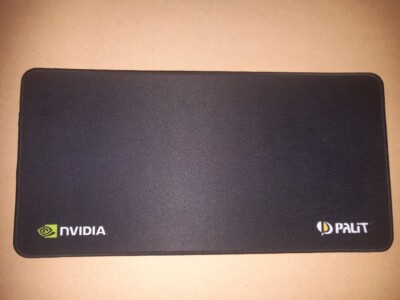 Mauspad Nvidia Palit 40 x 19,5 cm Premium Gaming Tastatur Maus Matte XL
