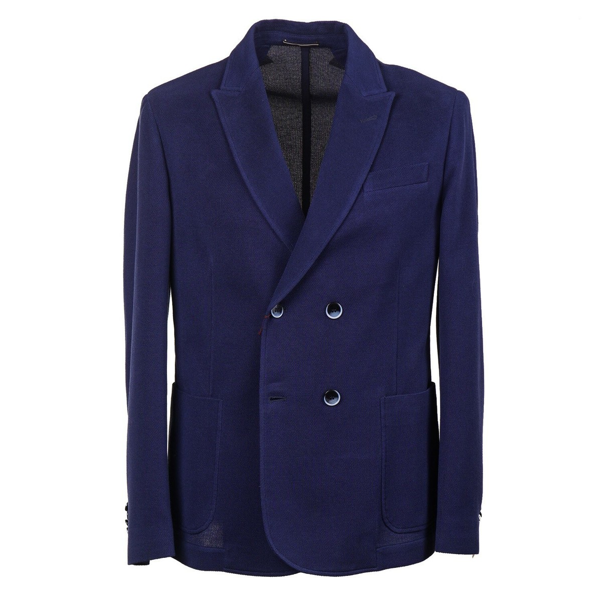 RODA Royal Navy Blue Knit Jersey Cotton Sport Coat 40 (Eu 50) NWT