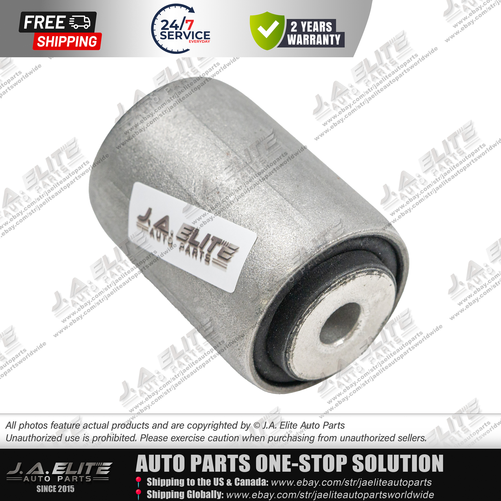 2pcs Rear Side Lower Control Arm Bushing fit Maserati Levante, 670106331/4