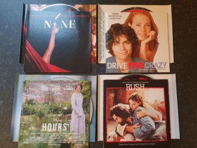 Nine. Rush. Hours. Drive Me Crazy. CD Soundtracks X4.