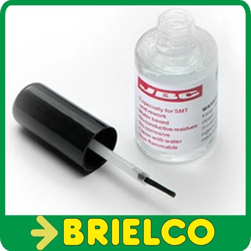 FLUX BOTTLE BRUSH APPLICATOR WELDING CIRCUIT PRINTED WITHOUT WASTE FL15 BD42