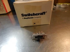NEW Switchcraft 46311LDR Panel Mount Slide Switch *FREE SHIPPING*