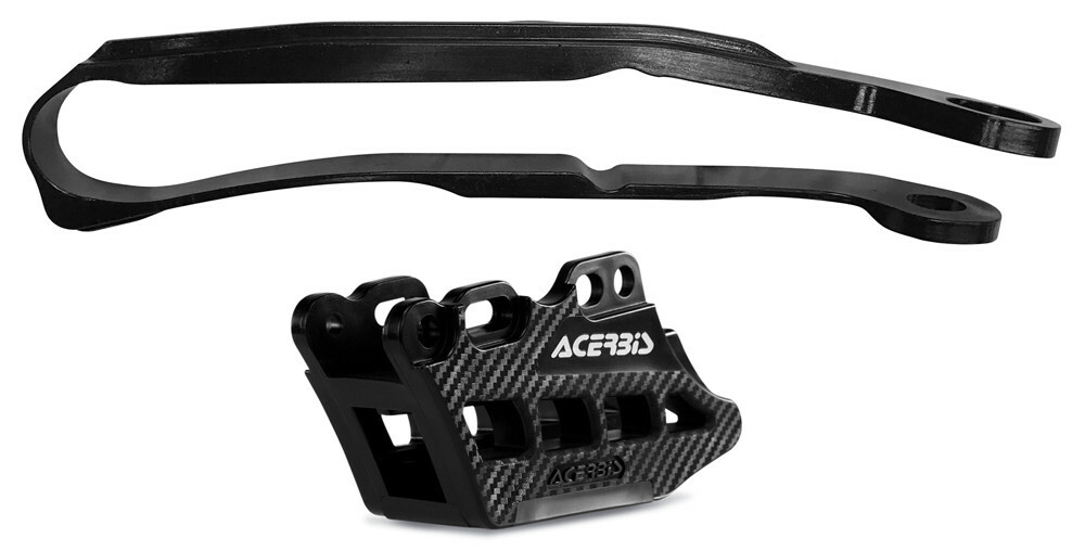 Acerbis Black 2.0 Chain Guide/Slide Kit Kawasaki KX250F 17-18