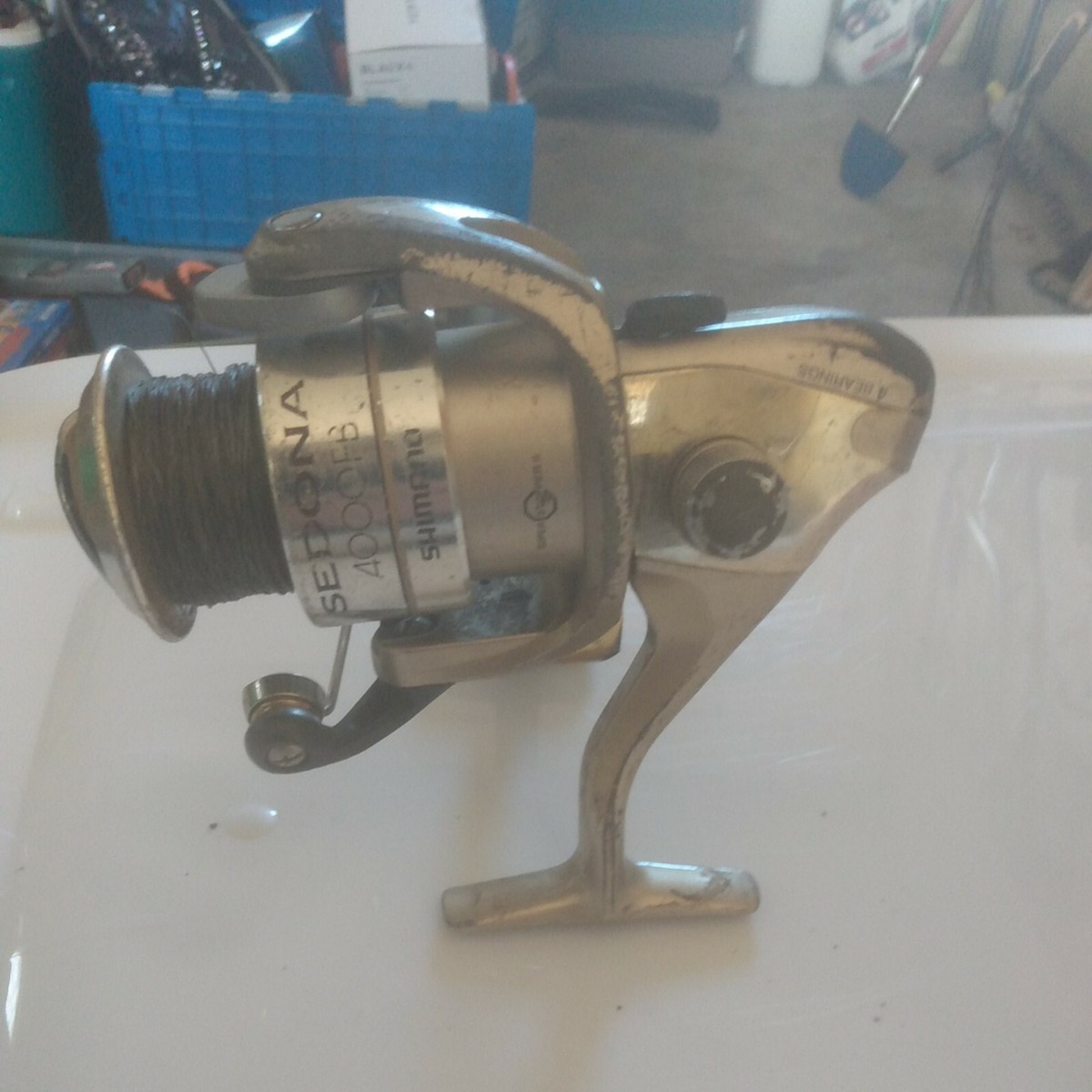 【新品未使用】SHIMANO SEDONA4000 Shimano Sedona 4000 F spinning Reel Smooth And Works Well 8
