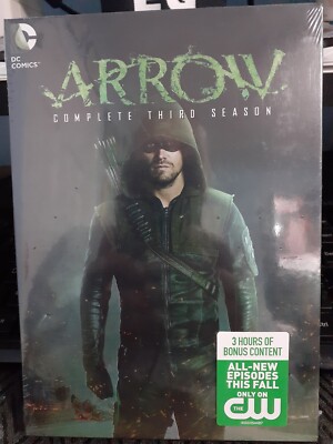 DVD-Arrow Complete Season 3, DC Comics, 5-Disc, 23-Eps