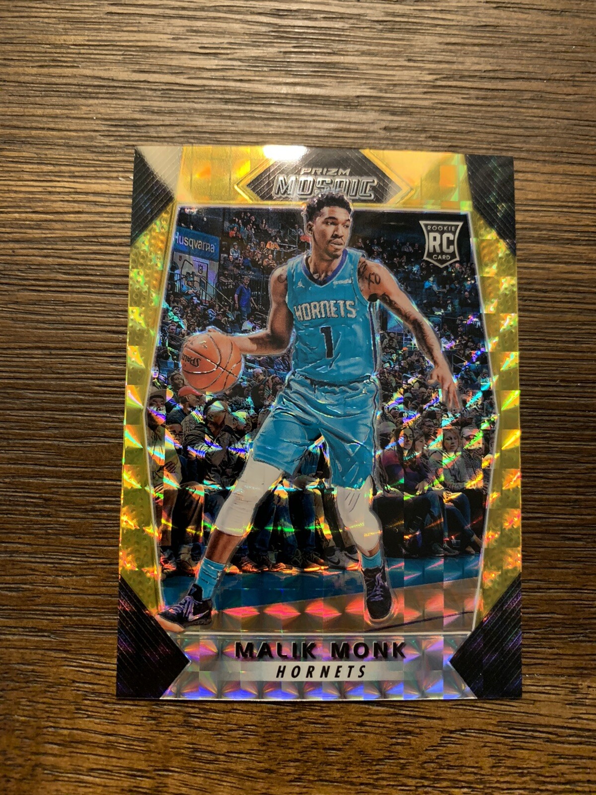 MALIK MONK MOSAIC GOLD RC SP /10 - 2017-18 PANINI MOSAIC PRIZM #36 INVEST 📈🔥
