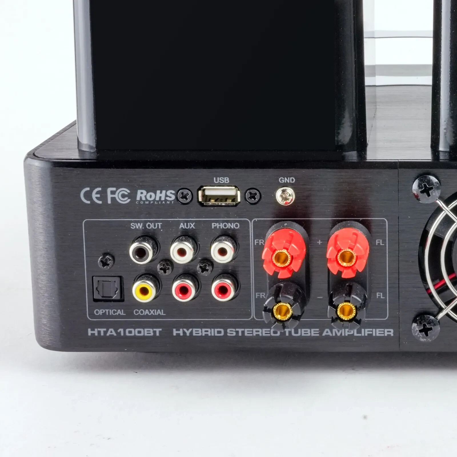 Dayton Audio HTA100BT Hybrid Stereo Tube Amplifier With Bluetooth **NEW