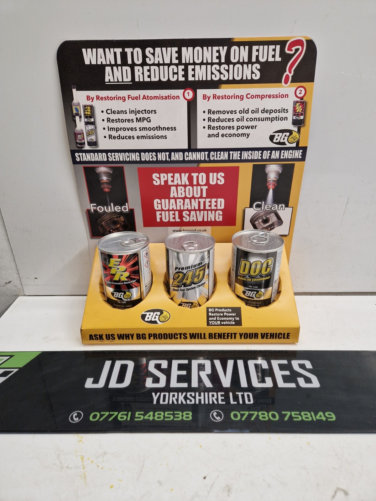 BG 245 Premium Diesel Fuel Injector & Engine Cleaner Fuel Treatment