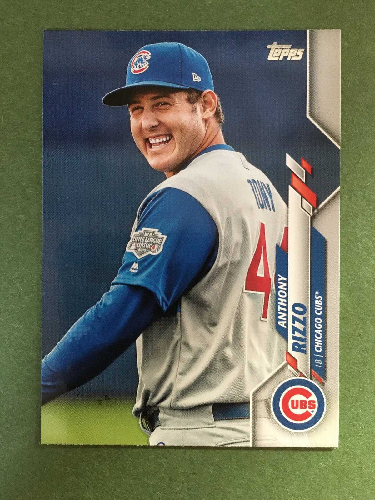2020 Topps Update #U-201 Anthony Rizzo Photo Variation SP Parallel Cubs