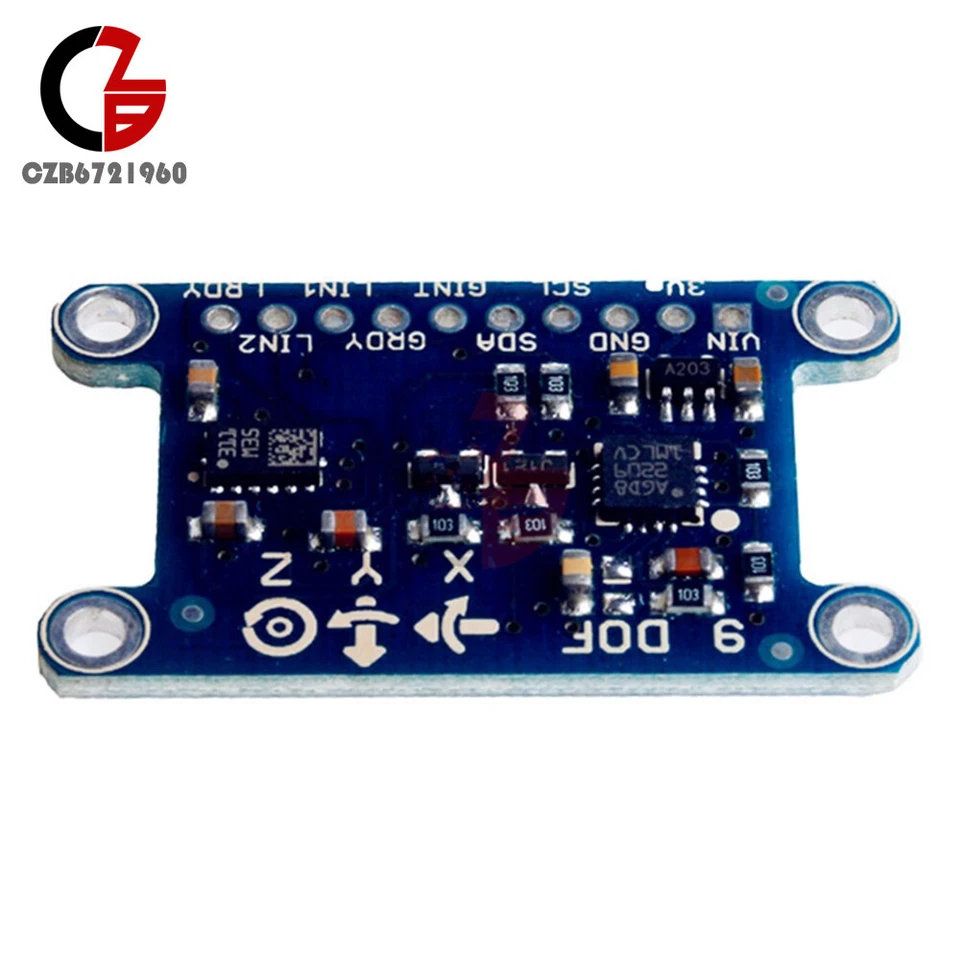 Axis IMU L3GD20 LSM303D Module 9DOF Compass Acceleration Gyroscope for Arduino - Image 4 of 4