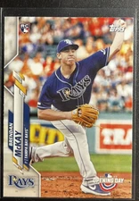 🔥2020 Topps Opening Day - #1 BRENDAN MCKAY RC Tampa Bay Rays🔥