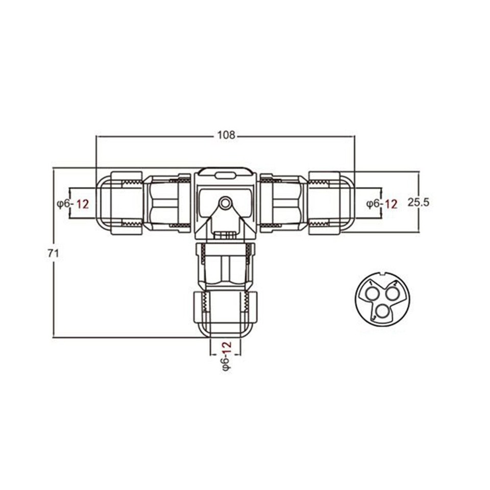 Waterproof Cable Gland Sleeve Conn for Outdoor Electrical Installation