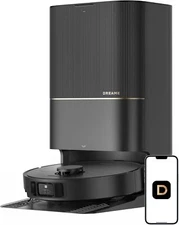 DREAME X40 Ultra Black Robot Vacuum 12000P Hands-Free Base Certified Refurbished