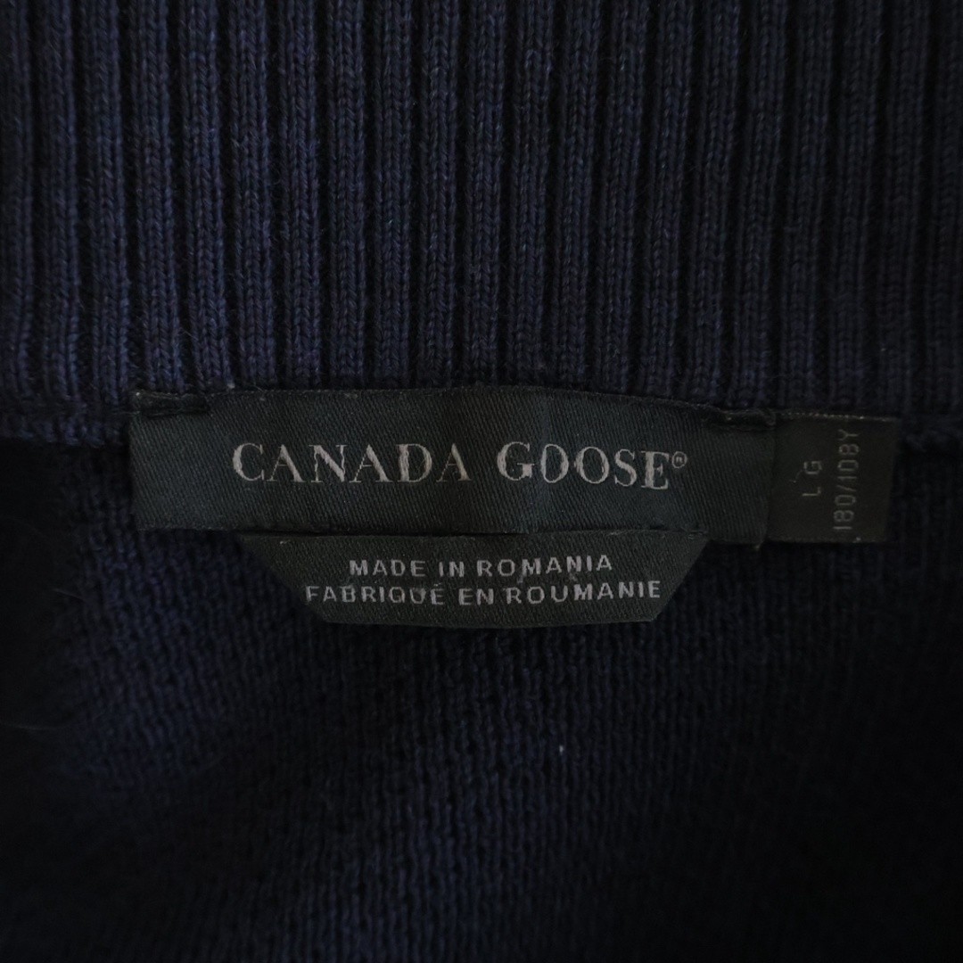 CANADA GOOSE Hybridge Knit Switched Down Vest Navy 6829M Used c58846d4ed81fc8086 image 6