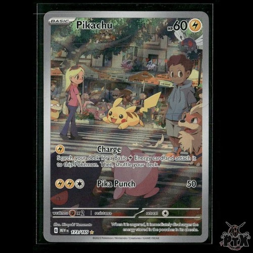 Pikachu 173/165 SV: Scarlet & Violet 151 NM Pokemon