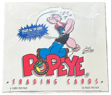 1994 Popeye 65Th Anniversary Trading Cards 36CT Pack Booster Box SEALED!^