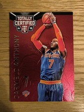 2014-15 Totally Certified 178/279 Platinum Red Carmelo Anthony #62 Knicks