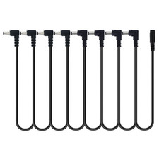 1 to 8 Way Daisy Chain Cable Guitar Effect Pedal Power Supply Splitter Cable Ada